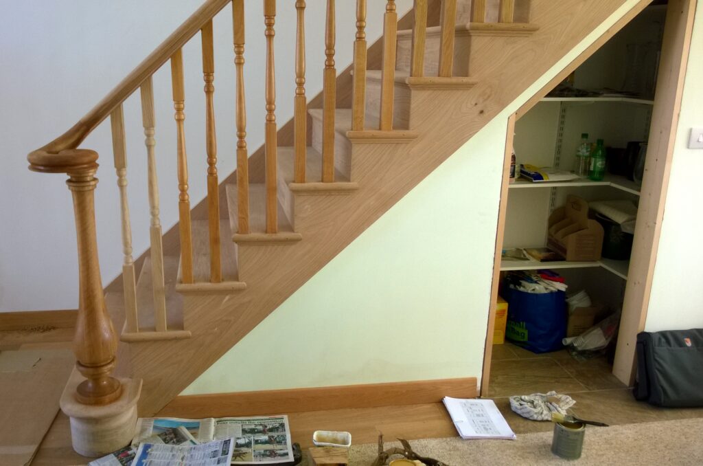 straight staircase installed by The Staircase Factory Isle of Wight