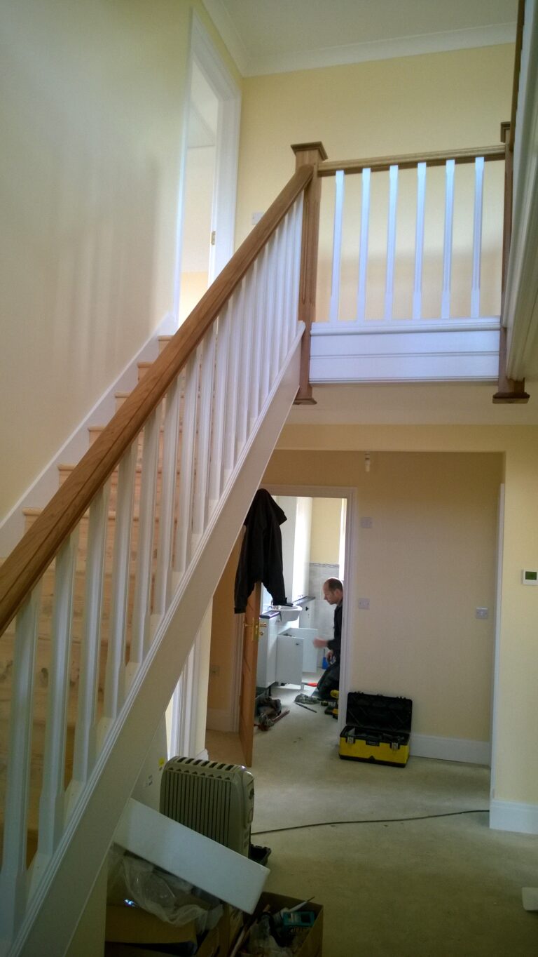 Stair Parts installed by The Staircase Factory Isle of Wight
