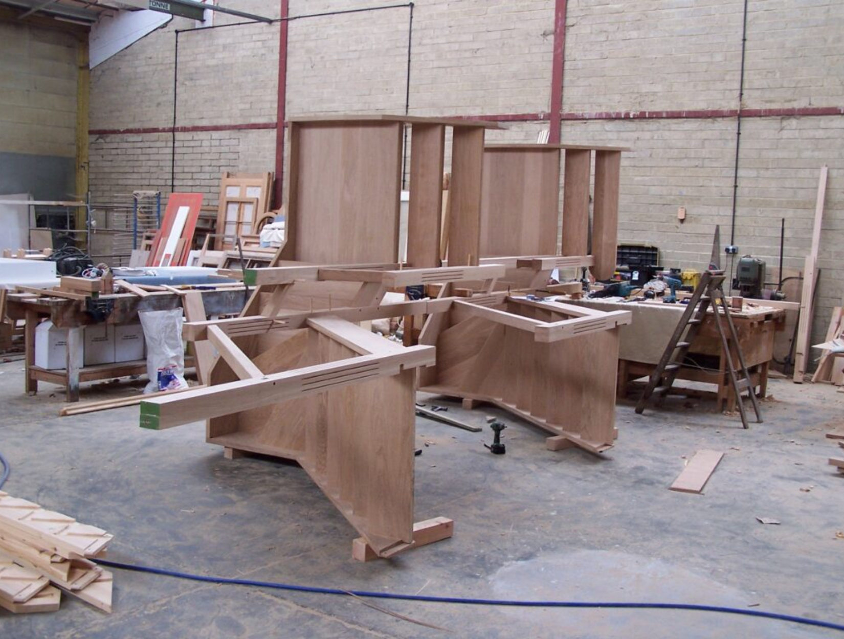 Staircase construction in the Staircase Factory Workshop